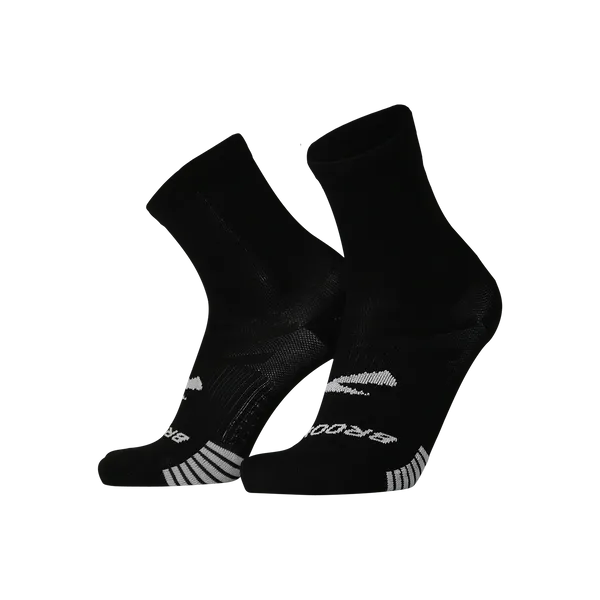 Brooks Ghost Lite Crew Socks (2 Pack) Black
