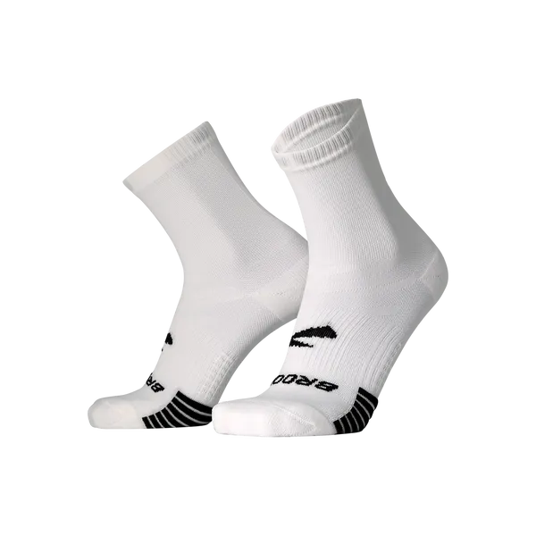 Brooks Ghost Lite Crew Socks (2 pack) White