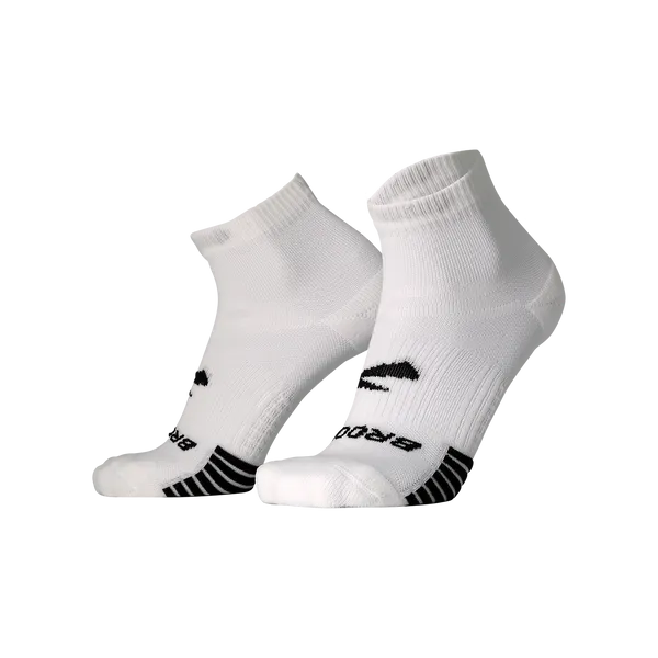 Brooks Ghost Lite Quarter 2-Pack White