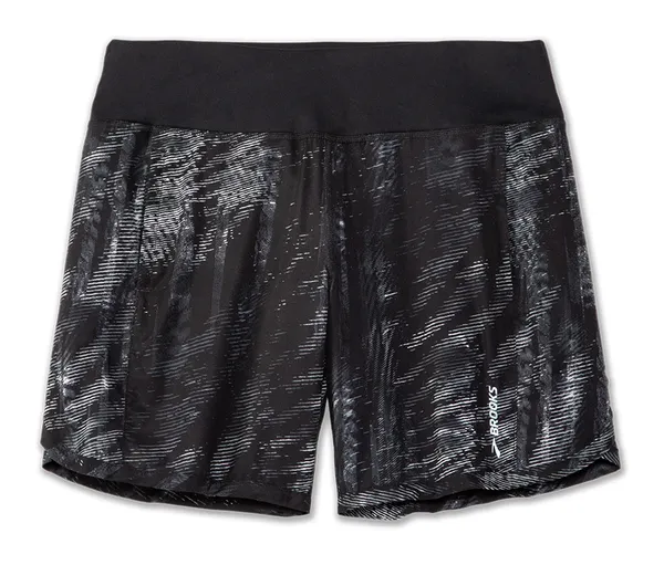 Brooks W Chaser 7" Short BLACK