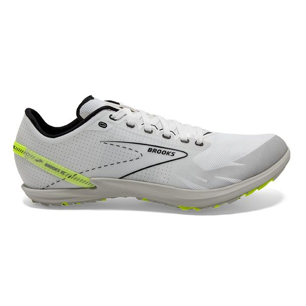 Brooks Unisex Draft XC Spikeless White/Black/Nightlife